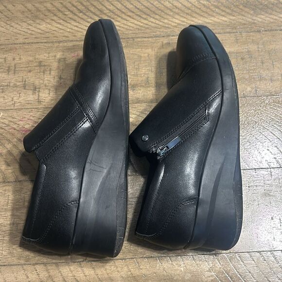 Clarks leather ankle boot size 11 wide - Picture 5 of 15